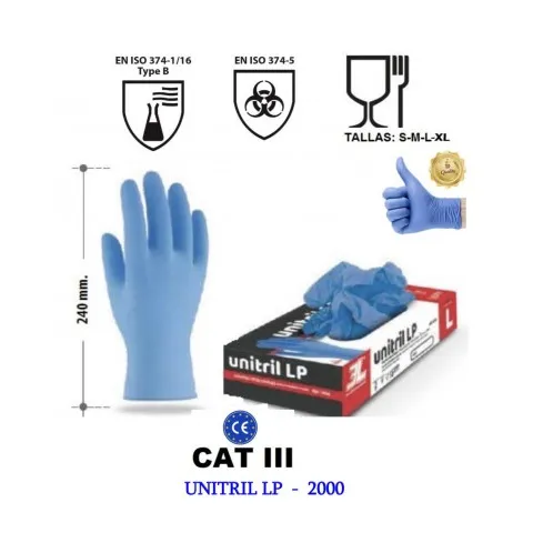 LUVA 3L UNITRIL LP 2000 CX100  M