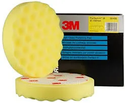 3M 50488 BOINA POLIMENTO AMARELA 150MM ONDULADA – UN