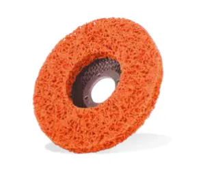 N-DISCO ABRASIVO CLEAN STRIP C/SUPORTE 125X22 LARANJA R9101